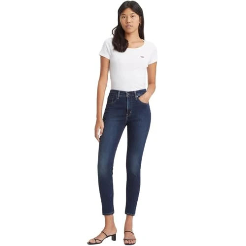 Offerta a tempo: Levi's 721 High Rise Skinny, Jeans Donna, Blue Swell, 27W / 28L - 26% da 65.00 € a 47.99 €