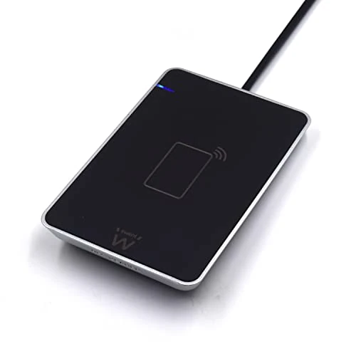 Offerta a tempo: Ewent EW1053 Lettore RFID e NFC per Carta d'identità Elettronica CIE 3.0 per accedere a ANPR, INPS, INAIL, Agenzia Entrate e siti della P.A. - Colore Nero - 7% da 39.31 € a 36.58 €