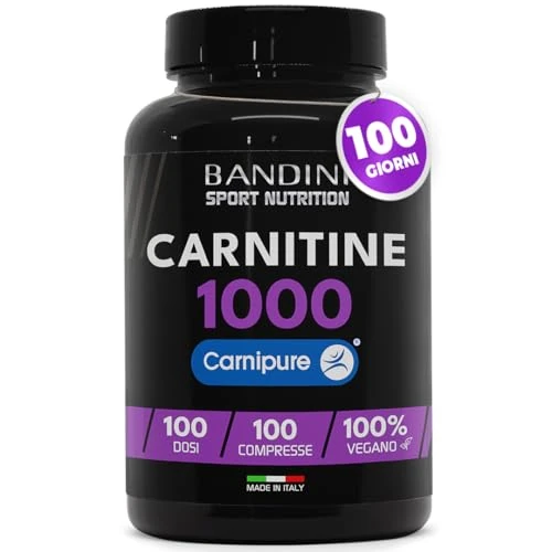 Offerta a tempo: Bandini® L CARNITINA 1000 | 100 Compresse con Carnipure® (100 dosi) — 5% da 16,90 € a 15,99 €