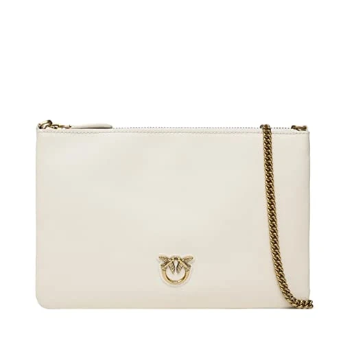 Tijdelijke aanbieding: Pinko Flat Classic Vitello Seta Tas van 145.31 EUR naar 93.00 EUR (korting 36%)