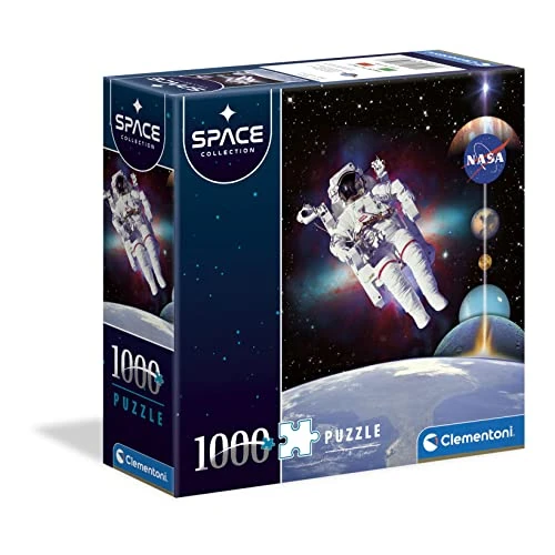Clementoni 80506 Nasa Nasa-1000 Pieces-Adult Jigsaw Puzzle, Made in Italy, Multicolour [Amazon Exclusive]