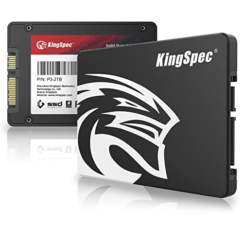 Oferta limitada: Kingspec SSD 2TB 2,5" SATA III, TLC 3D NAND Flash Disco Duro Interno, Lectura de Hasta 570 MB/s, para Escritorios/Computadoras Portátiles/Todo en Uno de 209.99 € a 209.99 € (ahorro 0.00%)