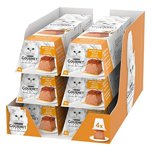 Oferta limitada: Purina Gourmet Revelations - Comida para Gatos con Pollo, 24 Paquetes de 57 g de 29.90 EUR a 29.90 EUR (ahorro 0%)