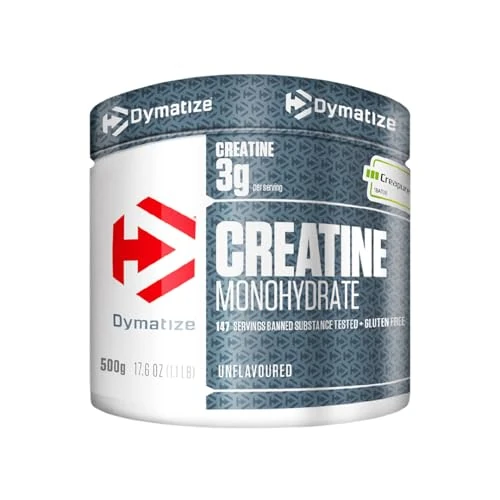 Dymatize Creatine Monohydraat Zonder Smaak Poeder 500 g - 100% Creapure Creatine - Aminozuur - Creatine