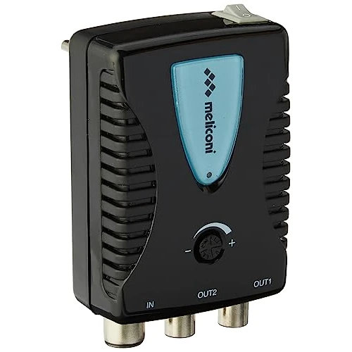 Meliconi AMP200 plus cyfrowy wewnętrzny wzmacniacz sygnału z filtrem LTE