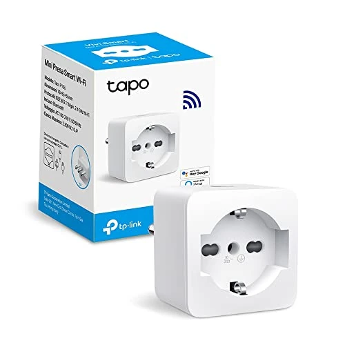 Tapo P105 Italian Smart Socket, WiFi Smart Plug, Voice Control, Compatible with Alexa and Google Home, Remote Control via Tapo App, Pre-Code Time