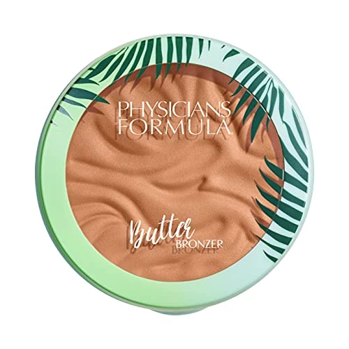 Physicians Formula - Murumuru Butter Bronzer - Bronceador Lligero Ultra-Rico - Fórmula con Manteca de Murumuru, Textura Cremosa y Suave - Incluye Aplicador de Esponja - Sunkissed Bronzer