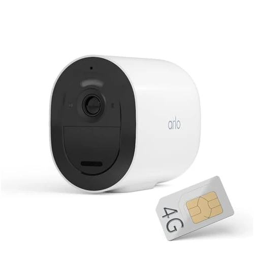Oferta limitowana: Arlo Go v2 kamera monitorująca, bezprzewodowa, mobilna, HD, LTE, odporna na warunki pogodowe, tryb nocny, dwukierunkowe audio, czujnik ruchu, akumulator, 90-dniowa wersja testowa Arlo Secure, biała, z 916.33 zł na 916.33 zł (oszczędź 0.
