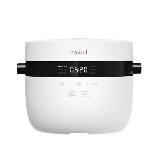 Oferta limitada: Instant Pot - Olla arrocera y vaporera, 2.8 L (12 tazas) – con recipiente antiadherente apto para lavavajillas, cesta de vapor de acero inoxidable, taza medidora, cuchara para arroz de 79.99 EUR a 56.99 EUR (ahorro 29%)