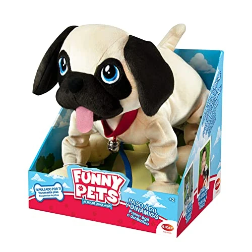 Oferta limitowana: Bizak Funny Pets, Dogi Które mogą spacerować i nosić gdziekolwiek chcą, bez potrzeby baterii, Carlino (64202452) z 62.96 zł na 62.96 zł (oszczędź 0.0%)