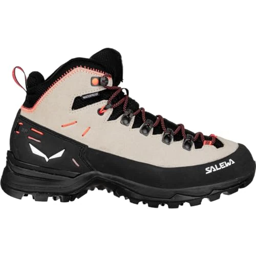 Offerta a tempo: SALEWA ALP Mate Winter Mid WP W, Stivali da Trekking Donna, Oatmeal/Black, 42 EU, Oatmeal Black, 42 EU - 19% da 200.00 € a 162.95 €