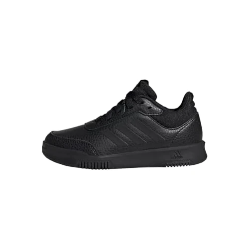 adidas Mixte enfant Tensaur Sport Training Lace Shoes, Core Black / Core Black, 31 EU
