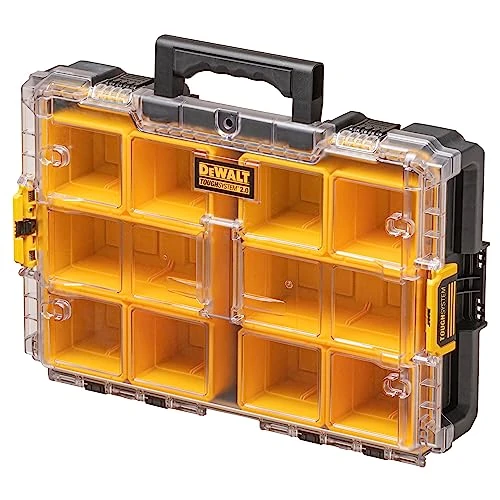 Limited-time offer: DEWALT DS100 TOUGHSYSTEM 2.0 Toolbox with Clear Lid, Yellow from 65.94 GBP to 65.94 GBP (save 0%)