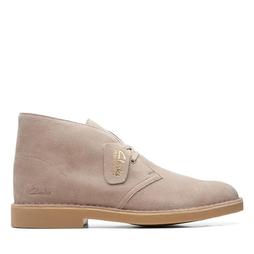 Clarks - Desert Bt Evo, Derby de los hombres, Sand Suede,
