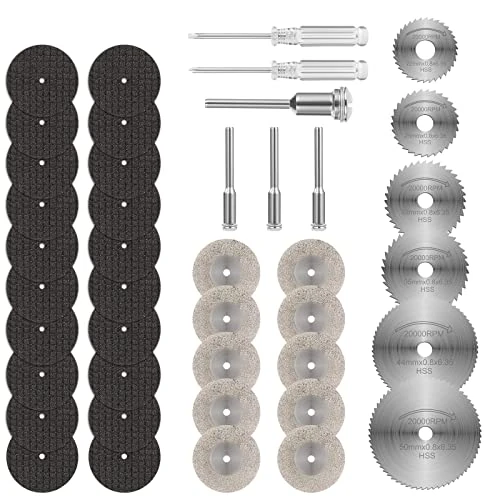 Zeitlich begrenztes Angebot: Flintronic Schneidräder, 43Pcs Sägeblatt, Kreissägeblatt, Trennscheiben Set von 9.99 € auf 9.99 € (0.00% Rabatt)