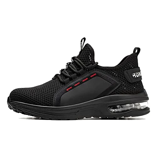 Oferta limitada: Zapatos de Seguridad Calzado de Seguridad Zapatillas de Seguridad Zapatos de Trabajo Comodos Ultraligeras Transpirables Hombre Mujer Luna Black EU 47 de 49.95 € a 49.95 € (ahorro 0.00%)