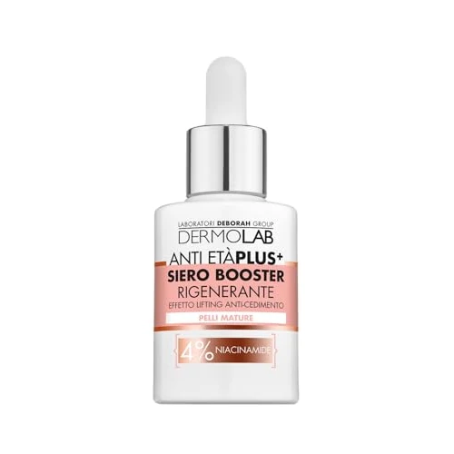 Zeitlich begrenztes Angebot: Dermolab Anti-Aging Plus Serum Booster Gesicht und Hals, regenerierender Lifting-Effekt gegen Absacken für reife Haut mit Hyaluronsäure, 30 ml von 15.53 € auf 15.53 € (0.00% Rabatt)