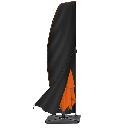 Offre limitée : Enzeno Housse Protection pour Parasol,Bache Parasol Déporté 280x45/81/50cm de 19.99 € à 19.99 € (0.00% de remise)