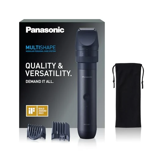 Panasonic MULTISHAPE ER-CKL1 Modular Body Care System Starter Kit, Beard and Hair Trimmer for Men with Rechargeable Li-ion Battery