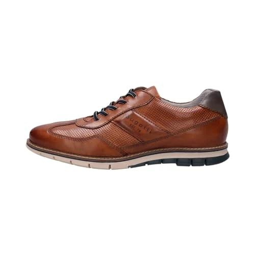 Limited-time offer: bugatti Men's Casual Leather lace-ups, Sneakers with Hand Finish, Cognac, 6.5 UK from 83.35 £ to 83.35 £ (save 0.00%)