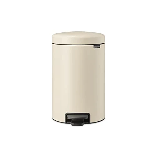 Offre limitée : Brabantia Poubelle NewIcon, 1 Seau amovible, Soft Beige, 20L | Poubelle à pédale pour Salle de bain, Fermeture douce, Seau intérieur amovible, sacs poubelle inclus, Résiste à la corrosion de 72.00 € à 59.90 € (17% de remise)