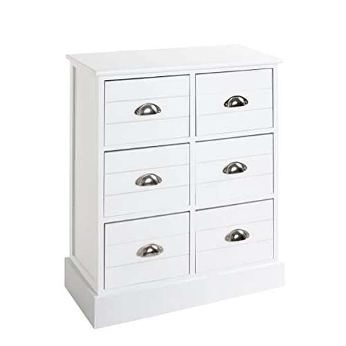 Oferta limitada: HAKU Möbel Cómoda blanco, blanco, Madera maciza, MDF - Dim.: AN 60 cm x AL 75 cm x P 30 cm, Estilo: Muebles Costeros de 161.99 EUR a 161.99 EUR (ahorro 0%)