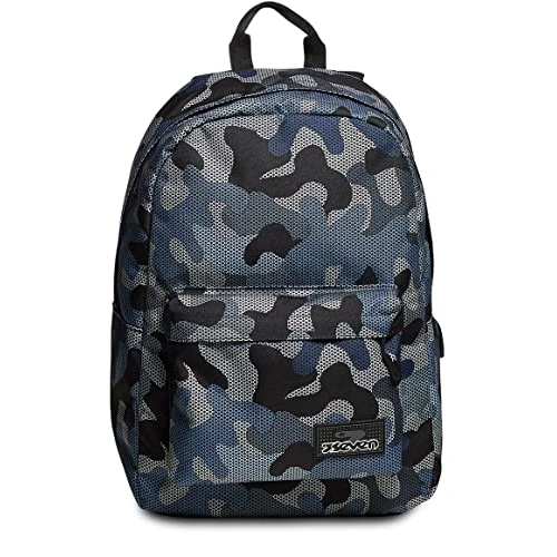 Begrenztes Angebot: Seven RUCKSACK ISCHOOLPACK Geräumige Schultasche für Teenager, Mädchen und Jungen, mit Laptopfach grau von 41.90 EUR auf 41.90 EUR (Rabatt 0%)