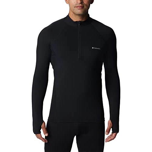 Offerta a tempo: Columbia Midweight Stretch Long Sleeve Half Zip Maglia Termica per Uomo - 41% da 60.00 € a 35.49 €