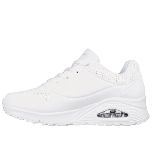 Limited-time offer: Skechers Women's Uno Stand On Air Trainers, White, 2 UK Wide from 69.00 £ to 62.78 £ (save 9%)