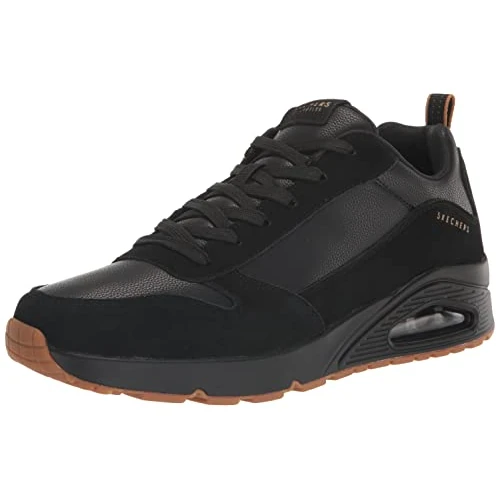Offerta a tempo: Skechers Uno - Stacre, Scarpe da Ginnastica Uomo, BBK, 45 EU - 47% da 94.99 € a 50.00 €