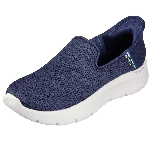 Offerta a tempo: Skechers Go Walk Flex Relish, Sneaker Donna, Navy Textile Trim, 39.5 EU - 35% da 84.95 € a 55.49 €