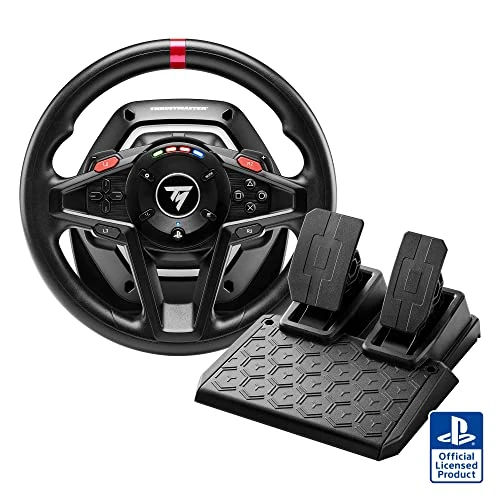 Limitiertes Angebot: Thrustmaster T128, Force-Feedback-Rennlenkrad mit Magnetischen Pedalen, PlayStation 5, PlayStation 4, PC von 157.99 EUR auf 157.99 EUR (Spare 0%)