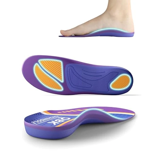 Offerta a tempo: Plantari per Spina Calcaneare, QBK Plantari Anti Dolore indicato per Piede Piatto, Arco Plantare Alto, Iperpronazione, Gambe Aparenti, Per Camminare, In Piedi, Lavoro M - 0.00% da 24.68 € a 24.68 €