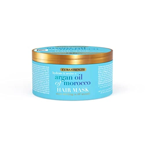 Tijdelijke aanbieding: OGX Argan Oil of Morocco Haarmasker, extra sterk, 300 ml, verzorgende luxe haarverzorging met rijke arganolie en zijdeproteïne van 13.99 € naar 7.95 € (43% korting)