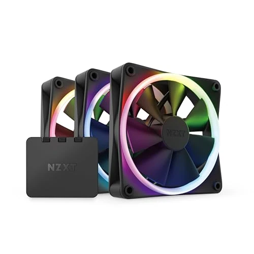 Oferta limitowana: NZXT F120 RGB Triple Pack - 3x Wentylatory RGB PWM 120mm + Hub - Czarny z 214.98 zł na 214.98 zł (oszczędź 0.00%)