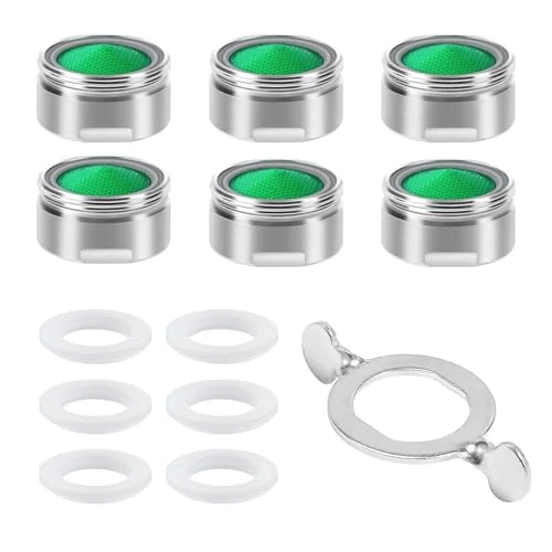 Oferta limitada: Vinabo Aireador Grifo M24, 6 Filtros para Lavabo y Cocina de 6.49 € a 6.49 € (ahorro 0.00%)