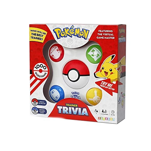 Offre limitée : Grandi Giochi - Pokèmon Trivia, 1000 Questions sur Pokèmon, Gg01350 de 40.73 EUR à 40.73 EUR (remise 0%)