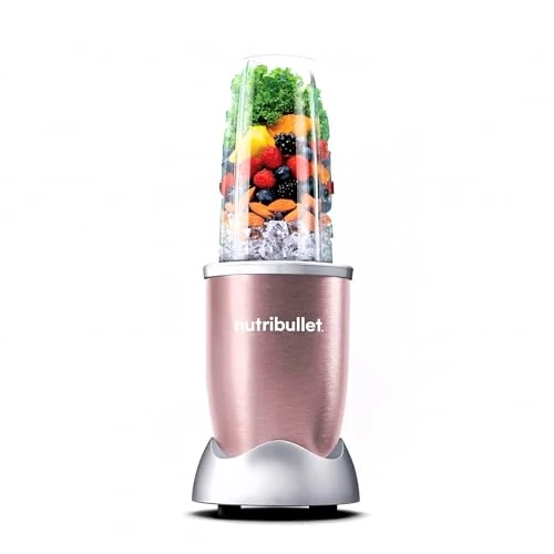 Tijdelijke aanbieding: nutribullet Pro, 900 watt vermogen, eenvoudig en snel in gebruik, compact, gemakkelijk te reinigen, met 700 ml beker, smoothiemixer, smoothiemaker, elektrische mixer, NB904RG van 94.90 € naar 76.90 € (19% korting)