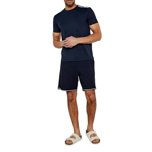 Offre limitée : Emporio Armani T-Shirt à col Rond avec Logo pour Homme Bleu M, Armani Blu, M de 62.91 € à 62.91 € (0.00% de remise)