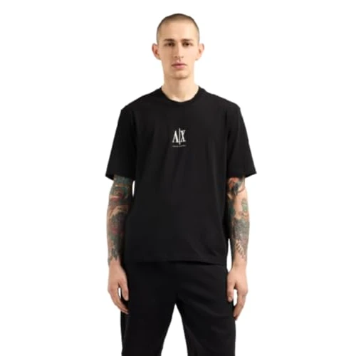 Limited offer: Armani Exchange Mens Icon Small Logo Tee from 45.00 EUR to 31.50 EUR (save 30%)
