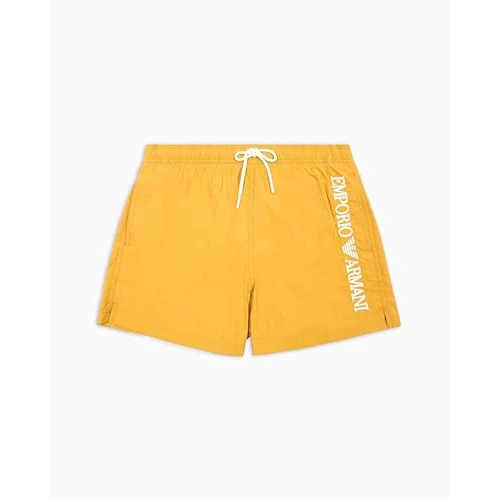 Emporio Armani Boxer da Bagno da Uomo, Oro Antico., XL
