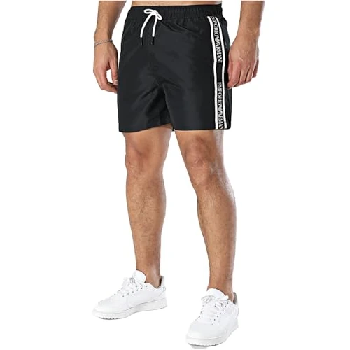 Offerta a tempo: Emporio Armani Boxer da Bagno da Uomo, Nero, XL - 53.57% da 140.00 € a 65.00 €