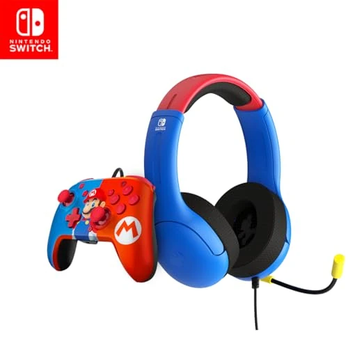 Offerta a tempo: PDP Gaming Officially Licensed Mario Bundle for Switch Works with Switch OLED & Lite - 45% da 59.99 € a 33.21 €