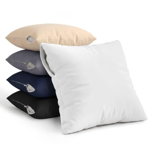 Offerta a tempo: Copricuscini Impermeabili Con Cerniera 40 x 40 cm, Set Di 2, Anti Cimici - 0.00% da 9.99 € a 9.99 €