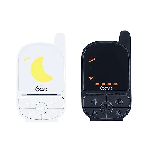 Offerta a tempo: Babymoov Handy Care Babyphone Audio - Tecnologia Sleep VOX - Portata 500 m - Batteria di lunga durata - Walkie talkie e luce notturna - 23% da 59.90 € a 45.99 €