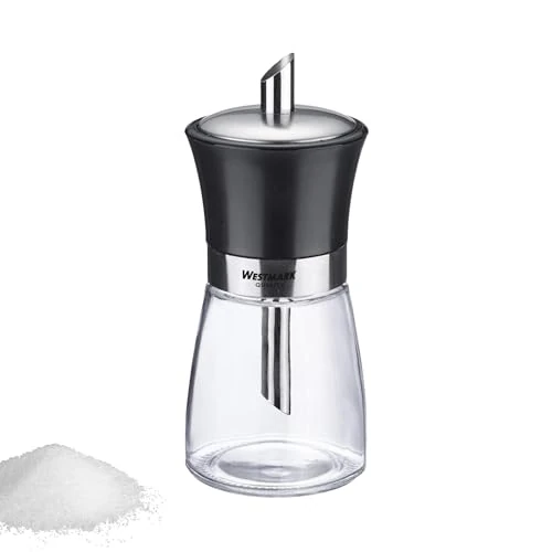 Offre limitee: Westmark Distributeur de Sucre, capacité : 190 ml, Verre/inox/plastique, Blacky, Transparent/noir/argenté, 63592260 de 9.49 EUR a 7.59 EUR (economie 20%)