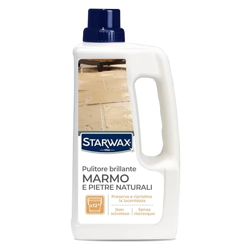 Offerta a tempo: STARWAX Pulitore brillante per marmo e pietre naturali, 1L - 36% da 20.18 € a 12.99 €