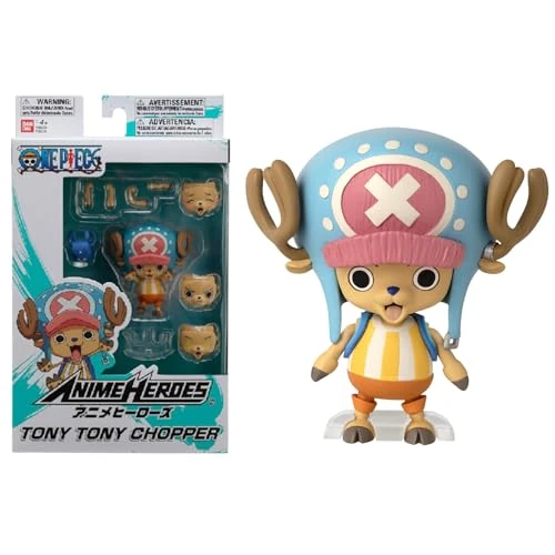 Offre limitée : Bandai - Anime Heroes - One Piece - Figurine Chopper 7 cm - Licence Officielle One Piece - Figurine d'action articulée Tony Tony Chopper avec Accessoires - Jouet Enfant 4 Ans et + - 36936 de 17.99 EUR à 17.99 EUR (remise 0%)