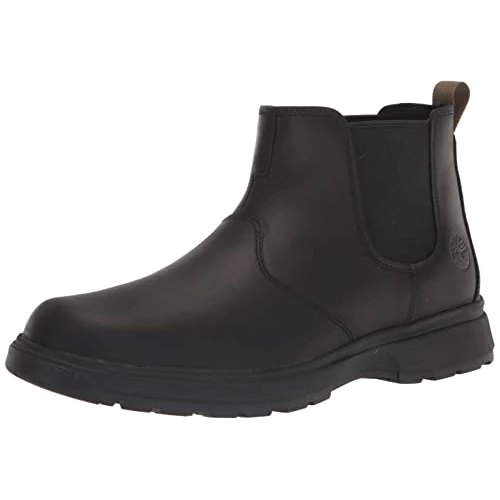 Timberland Atwells Ave, Stivaletto Chelsea Uomo, Jet Black, 45 EU