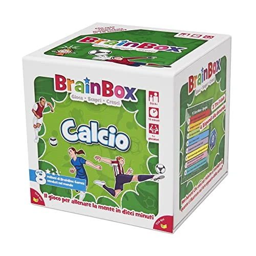 Offerta a tempo: Asmodee - BrainBox: Calcio, Gioco per Imparare e Allenare la Mente, 1+ Giocatori, 8+ Anni, Ed. in Italiano, G1-13909 - 0% da 19.99 € a 19.99 €